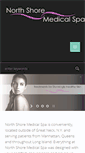 Mobile Screenshot of northshoremedispa.com
